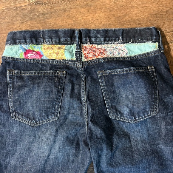 Old Navy Premium low rise loose fit patchwork denim jeans - Picture 4 of 4